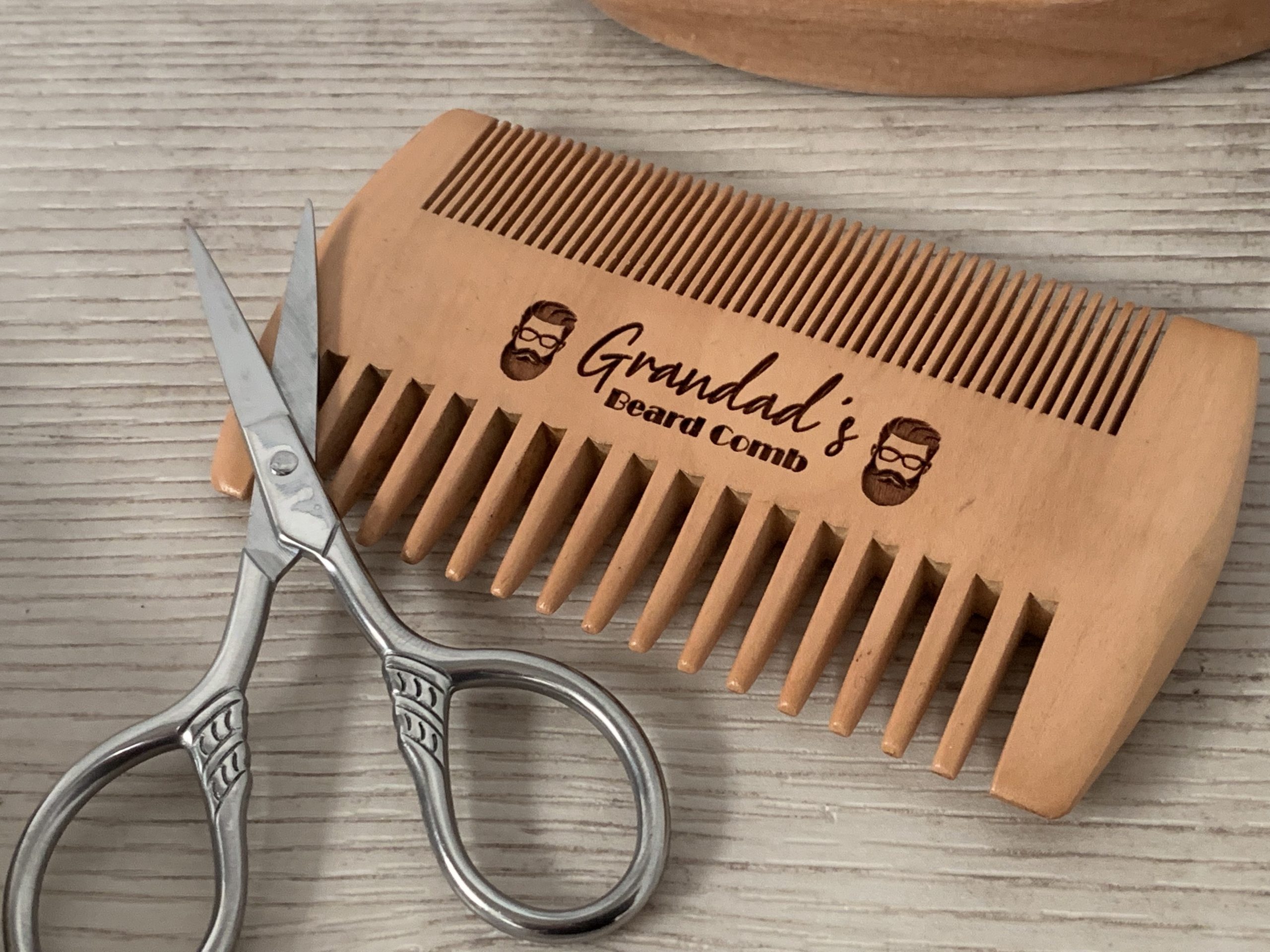 Personalised Beard Comb - Image 2