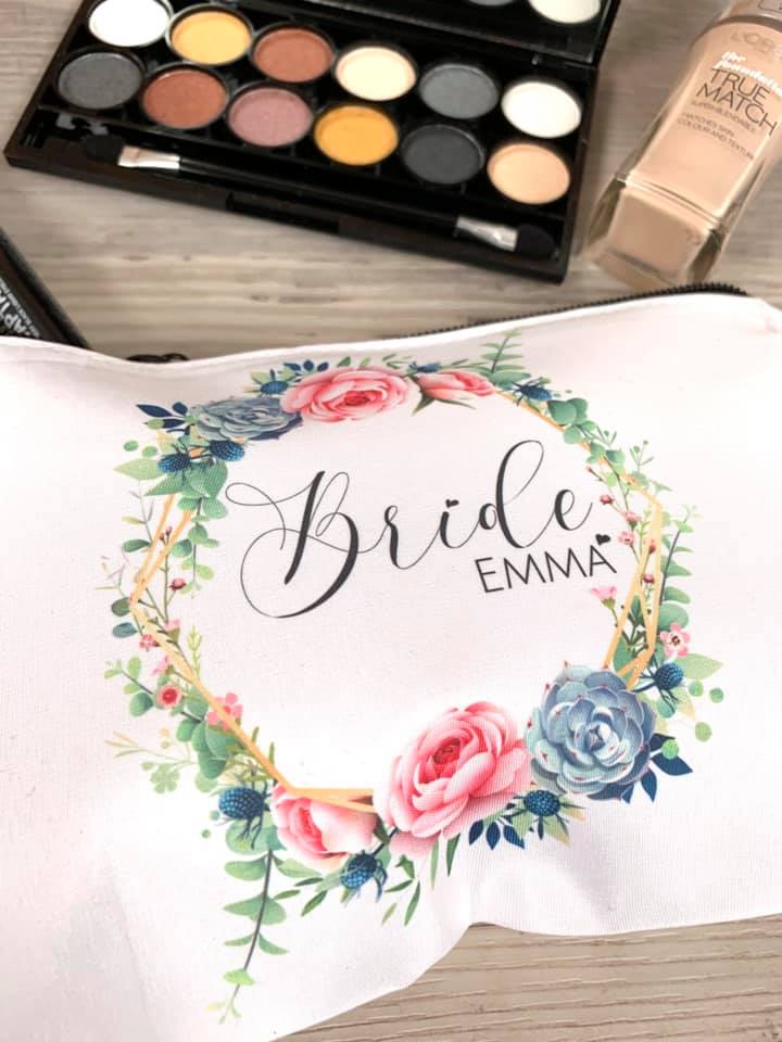 Indiya Range Make Up Bag Personalised - Image 4