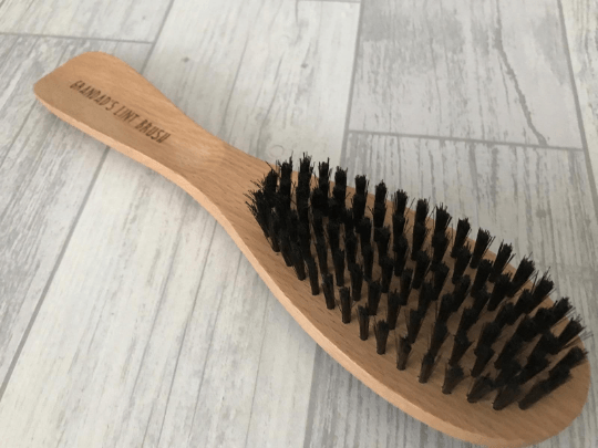 Personalised 3-1 Lint Brush Shoe Horn Wooden - Image 5