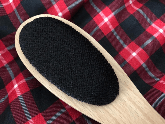 Personalised 3-1 Lint Brush Shoe Horn Wooden - Image 3