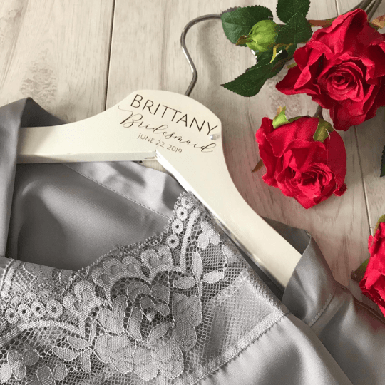 Personalised Wedding Hangers - Serenity Range - Image 6