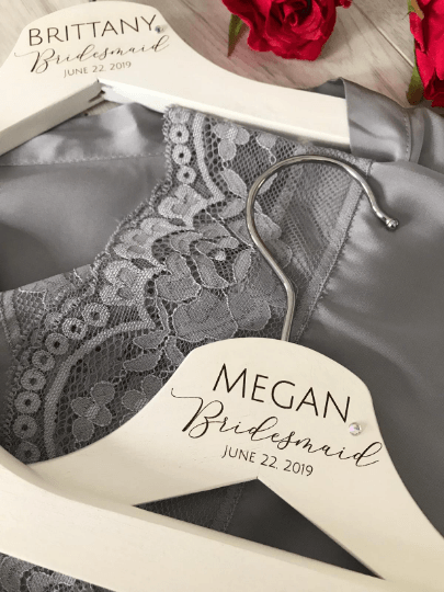 Personalised Wedding Hangers - Serenity Range - Image 5