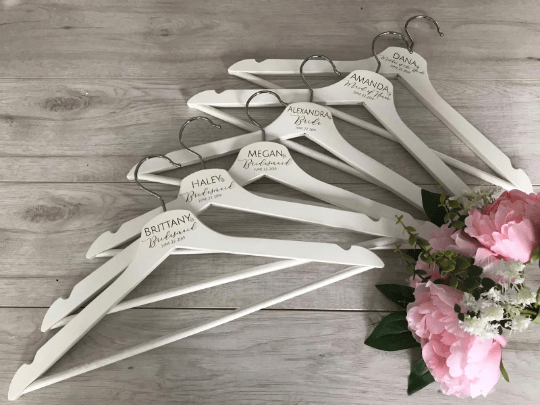 Personalised Wedding Hangers - Serenity Range - Image 4