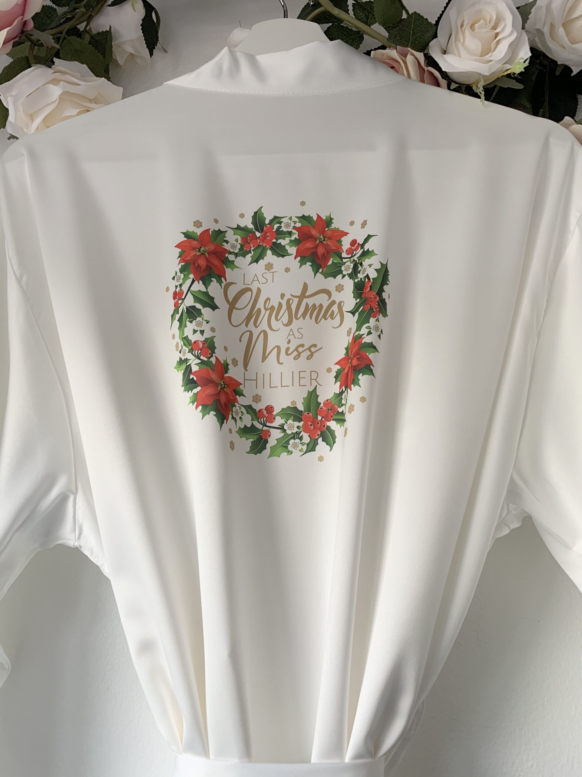 Estelle Range Satin Last Christmas As A Miss Robe - Image 3