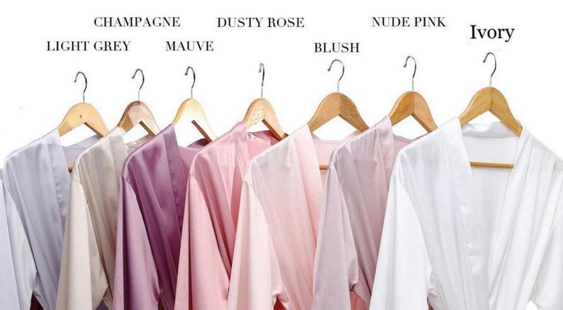 Purity range personalised wedding robe - Image 6