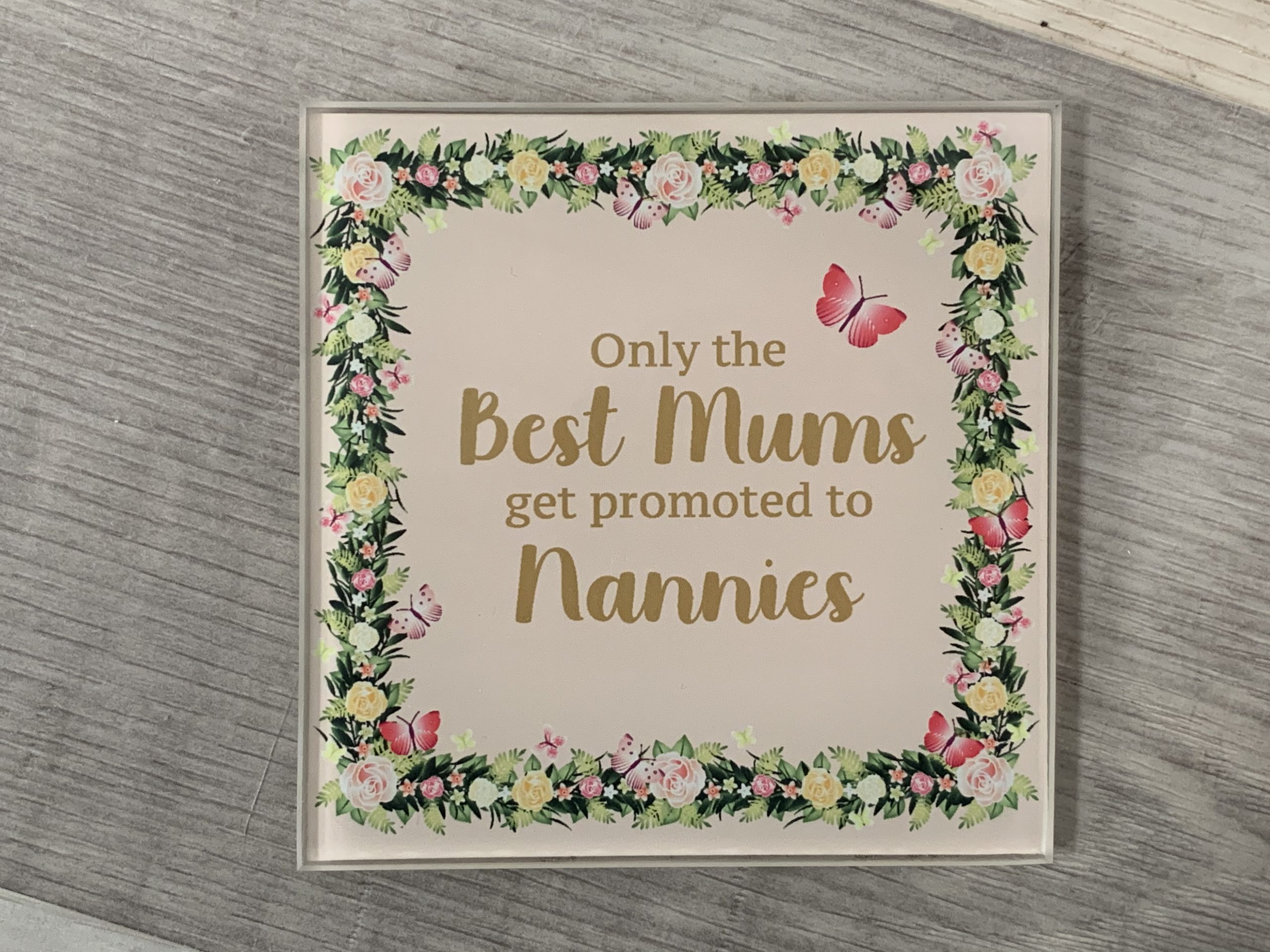 Only The Best Mums Get Promoted To Nannies Coaster - Image 3