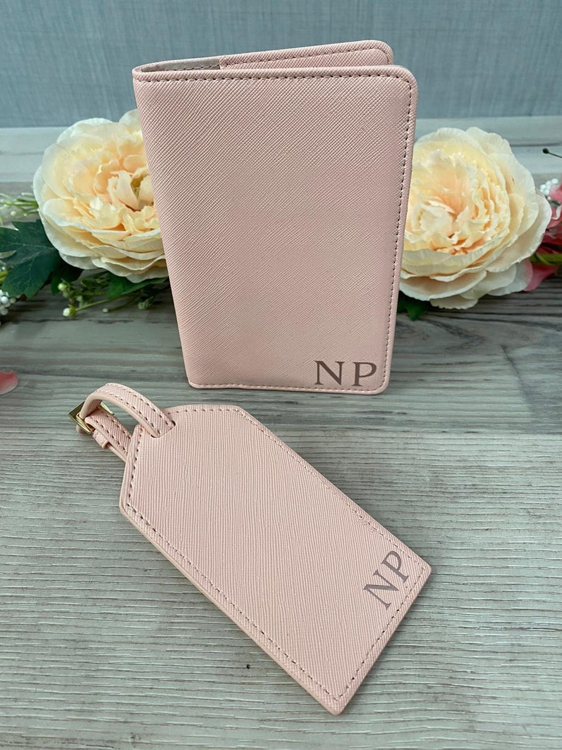 Personalised Passport Cover and Luggage Tag - Image 4