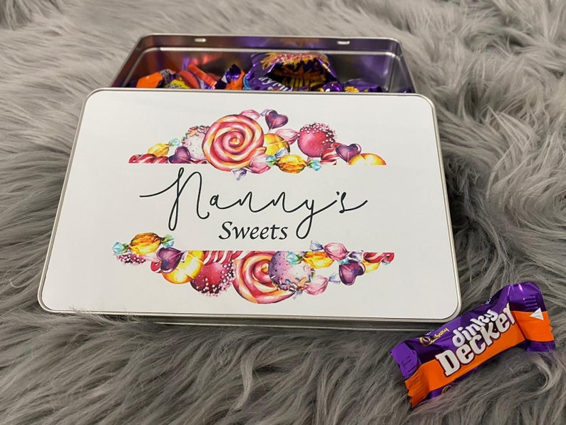 Personalised Sweets Tin - Image 4